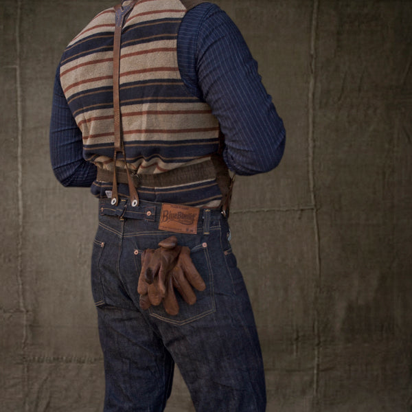 Blue Blanket Single Needle Jeans - One Wash Indigo - 32, 34, 36 (NO RETURN)