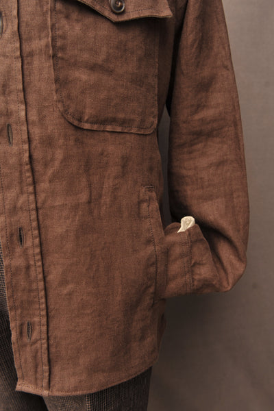 Rugged Road Shirt Jacket - Brown - M, L, XL, XXL