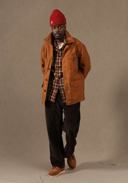 Stanton All Purpose Coat - Washed Cotton - Toffee - M, L, XL (NO RETURN)