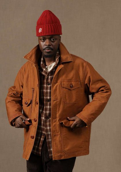 Stanton All Purpose Coat - Washed Cotton - Toffee - M, L, XL (NO RETURN)