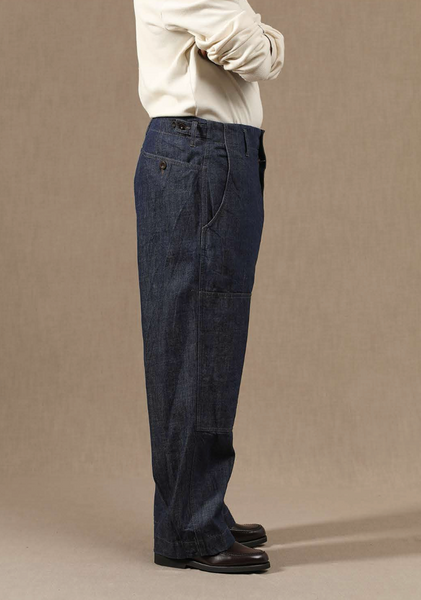 Leeds Wide Cut Chino Pants - 12 Oz Denim - 48, 50, 52