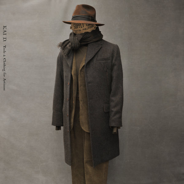 Wool Cashmere Shelby Over Coat - L, XL (NO RETURN)