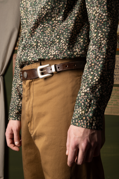 Classic Button Down Shirt - Green Liberty Print - M, L, XL