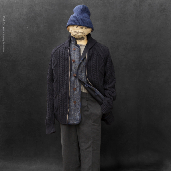 'Steve' Wool Cashmere Zip Jacket - 5 (L)