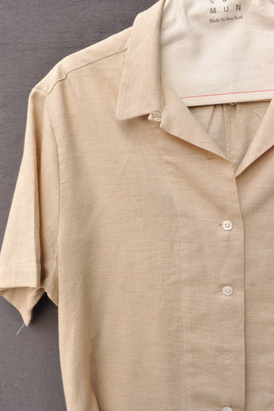 Margaret Shirt - Vintage Cream Artisan twill - XS, S, M