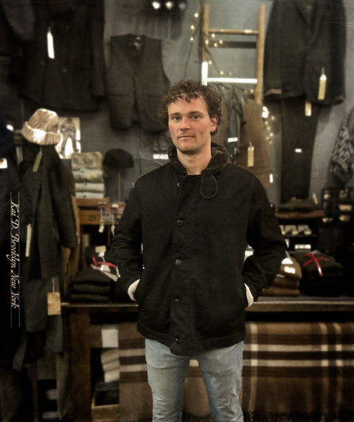 Deck Jacket - 14.9 Oz Black Denim - 3, 4, 5 (NO RETURN)