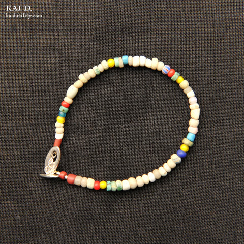 Handmade Beaded Bracelet - Alexandria B (7 1/2)