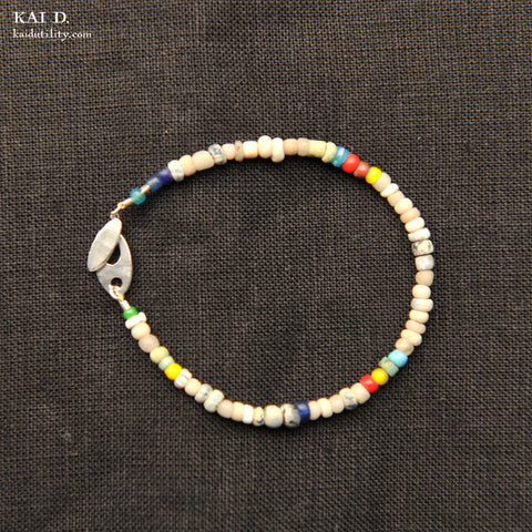 Handmade Beaded Bracelet - Alexandria A (7 1/4)
