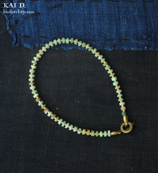 Handmade Beaded Bracelet - Jade A