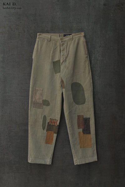 Military Boro Chino - Faded Olive - Size 30/31