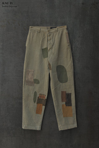 Military Boro Chino - Faded Olive - Size 30/31