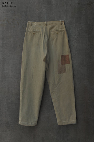 Military Boro Chino - Faded Olive - Size 30/31