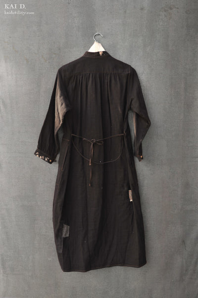 Farmer's Daughter Dress - Boro black - S