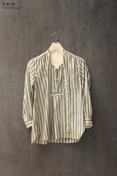 Agnes Shirt - Cotton Stripe