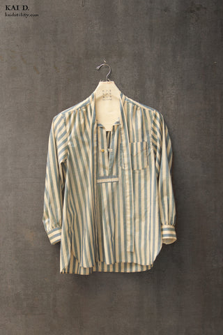 Agnes Shirt - Cotton Stripe