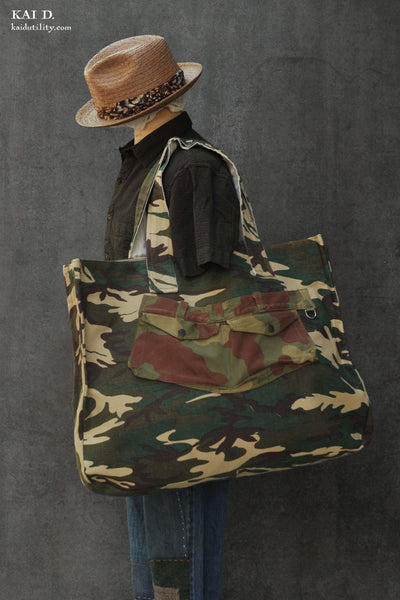 Oversized Tote - Camouflage