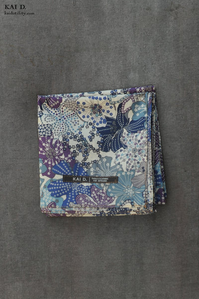 Liberty Print Flora Bandana - Lilac/Dusty Blue