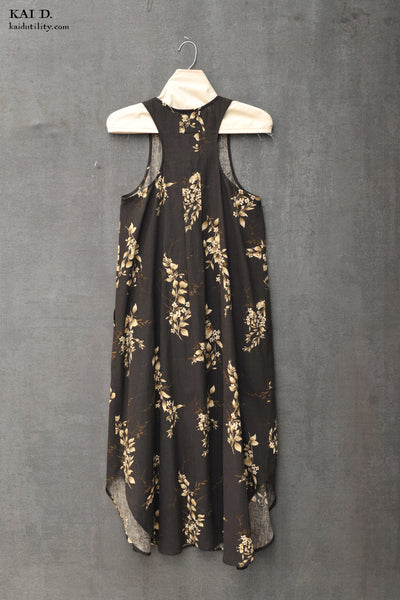 Becka Dress - Linen Floral - S, M