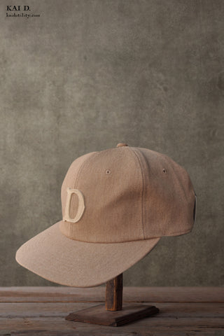 Umpire Six Panel Cap - Beige - One Size