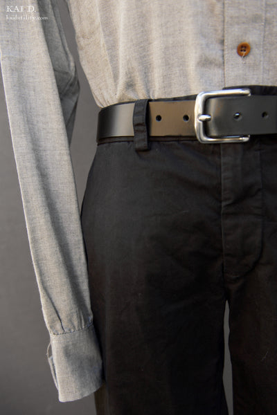 Kerouac Slim Pants - Blueish Black - 28, 32, 34, 36
