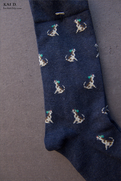 Rouky Socks - Indigo