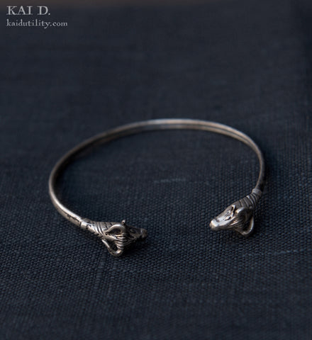 Etruscan Ram's Head Bracelet