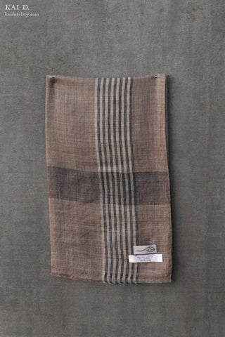 Ultra Light Cashmere Scarf - Brown Heather