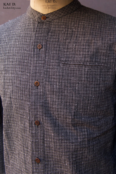 Tanner Shirt - Texture Check - S, M, XL