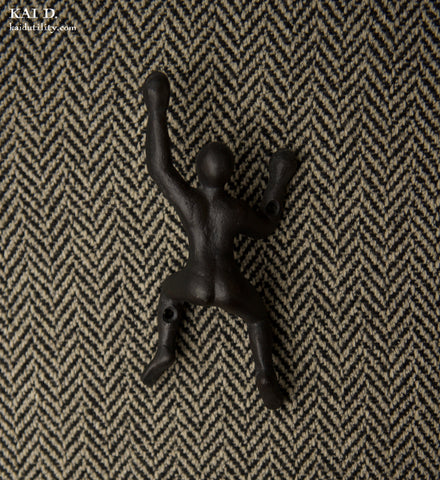 Cast Iron 'Climber' Wall Hook