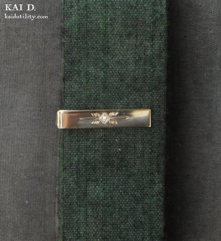Vintage Tie Clip - D