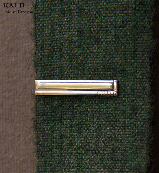 Vintage Tie Clip - I (Simple Corner Design)