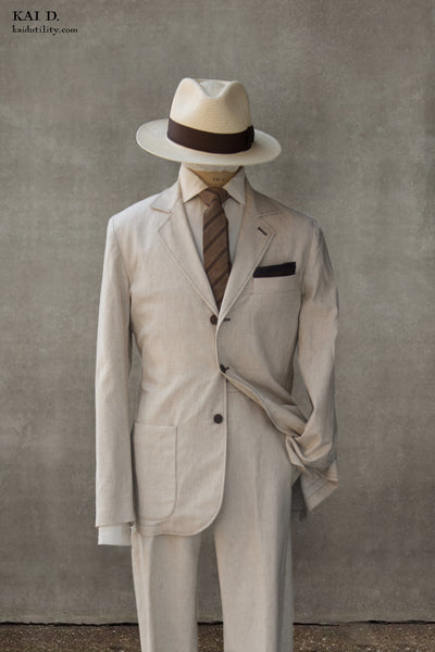 Shoemaker's Jacket - Cream Pin - S, M, L
