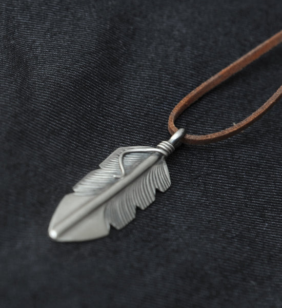 Navajo Feather Pendant