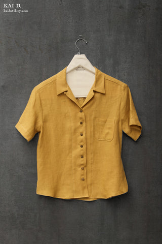 Margaret Shirt - Belgian Linen - XS, S, M