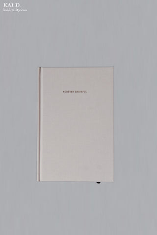 Linen Notebook - Always Grateful