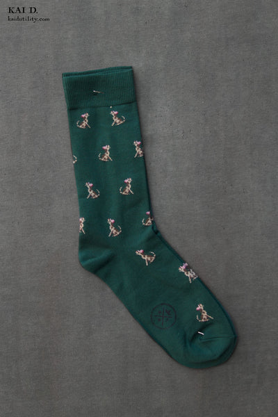 Rouky Socks - Emerald