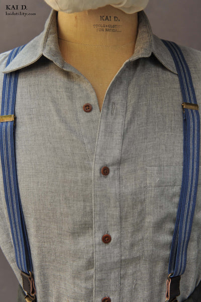 Cassady shirt - Ultra Soft Double Gauze - S, L, XL