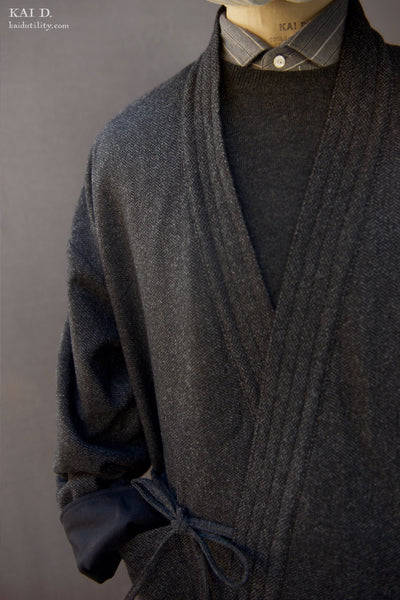 Full Length Japanese Farmer Coat - Nagamachi - Medium