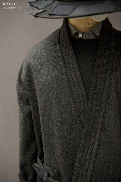 Full Length Japanese Farmer Coat - Nagamachi - Medium