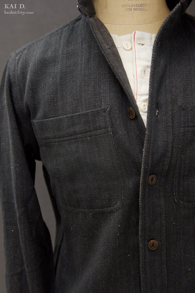 Ames Over Shirt - Iron Black - 2, 3, 4