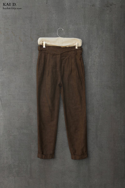 Isa Pants - Overdye Pinstripe -  XS, S, M