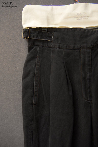 Isa Belted Pants - Ultra Soft Denim - S