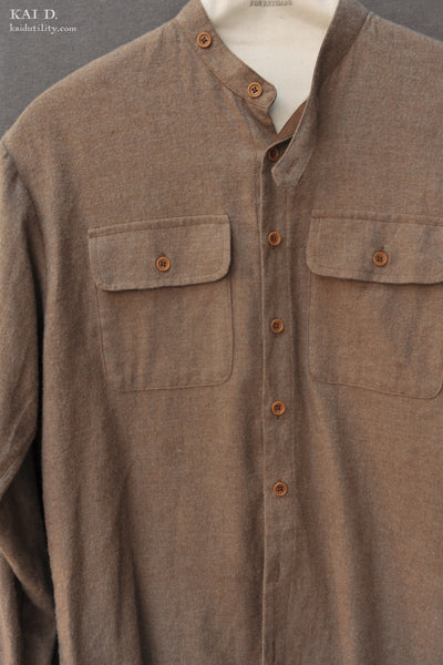 Frankenthaler Shirt - Wheat Flannel - S