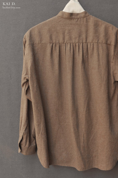 Frankenthaler Shirt - Wheat Flannel - S