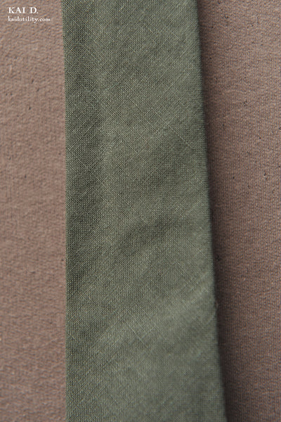 Belgian Linen Tie - Jade