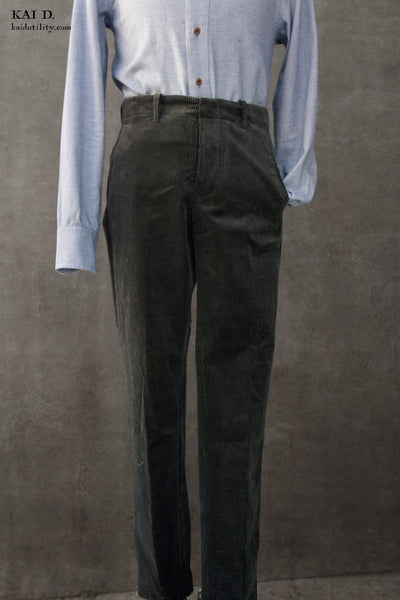 Borough Pants - Jewel Green Corduroy - 30. 32, 34, 38