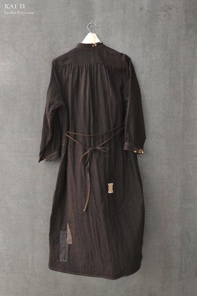 Farmer's Daughter Dress - Boro black - L