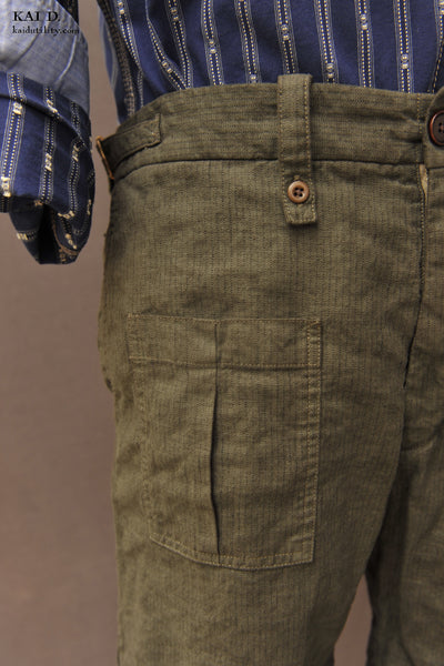 Martin Shorts - Over dyed Cotton Linen - 29, 31, 35