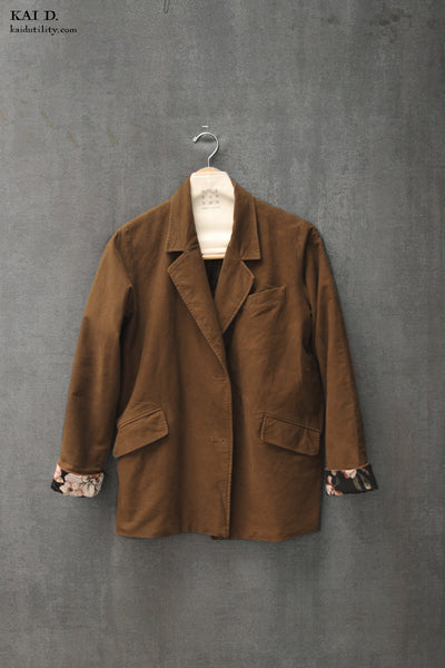 Blanchett Jacket - Moleskin - S, M