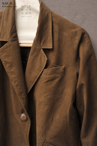 Blanchett Jacket - Moleskin - S, M